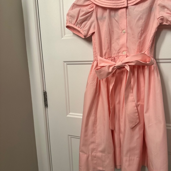 Helen & Enriette Fine Hand Smocked Girl's Dress - Picture 7 of 8